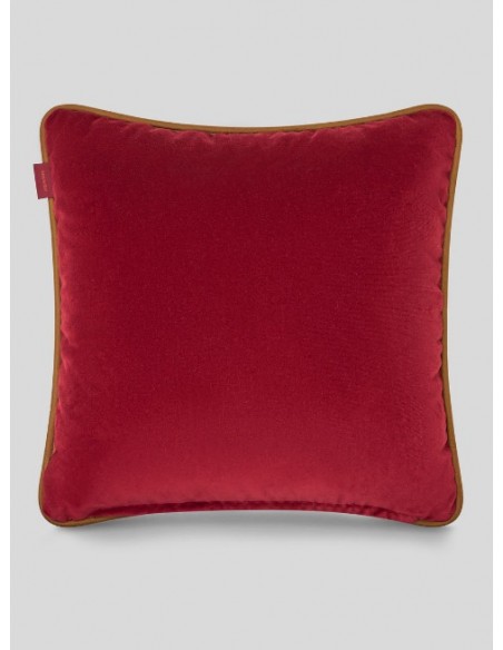 ETRO HOME ACCESSORY CUSCINO RICAMATO CON TUBOLARE Royal, Pink